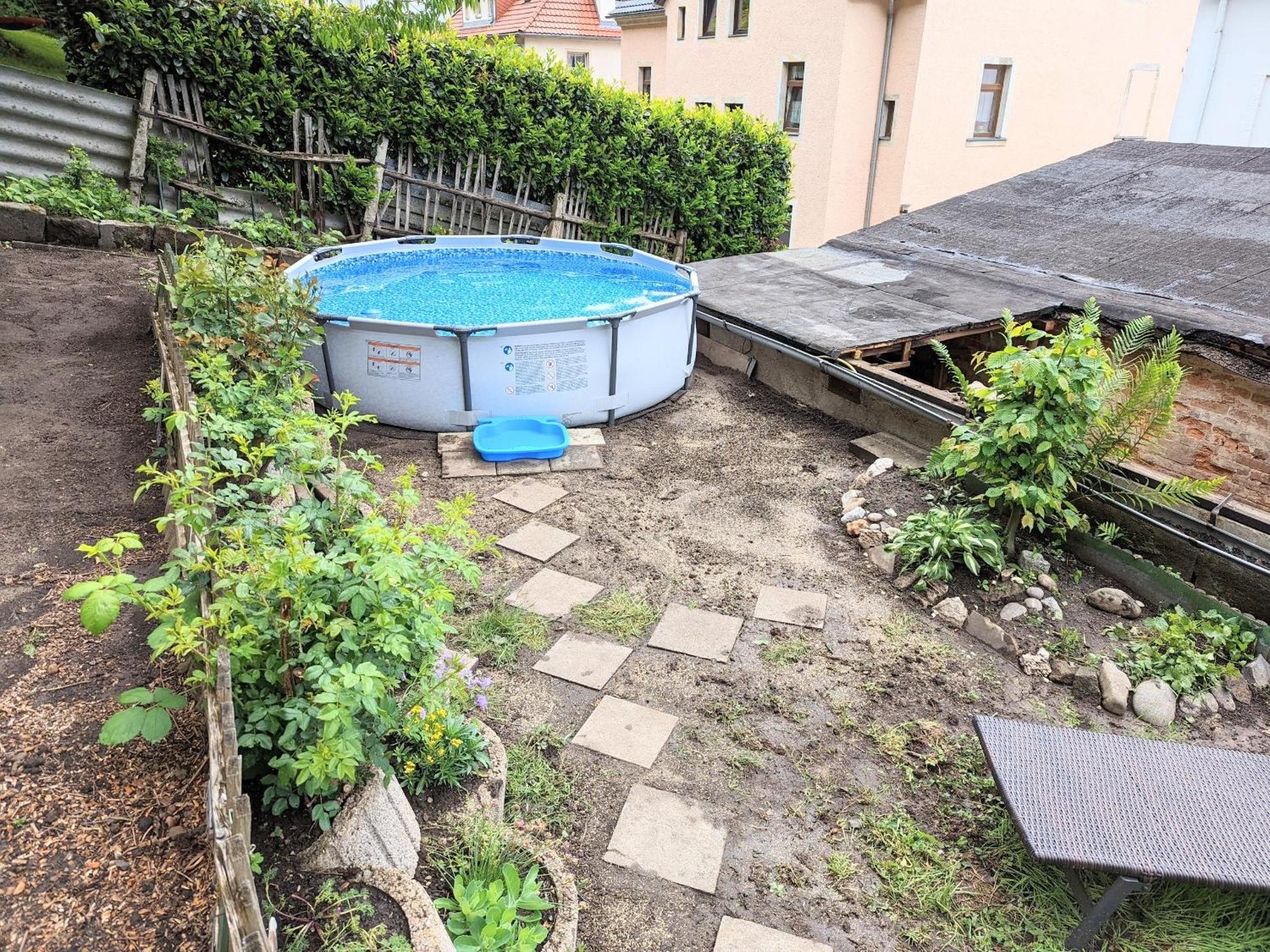 R3 - Urlaubsmagie - Helle Wohnung Mit Garten & Pool Rathmannsdorf Exterior photo