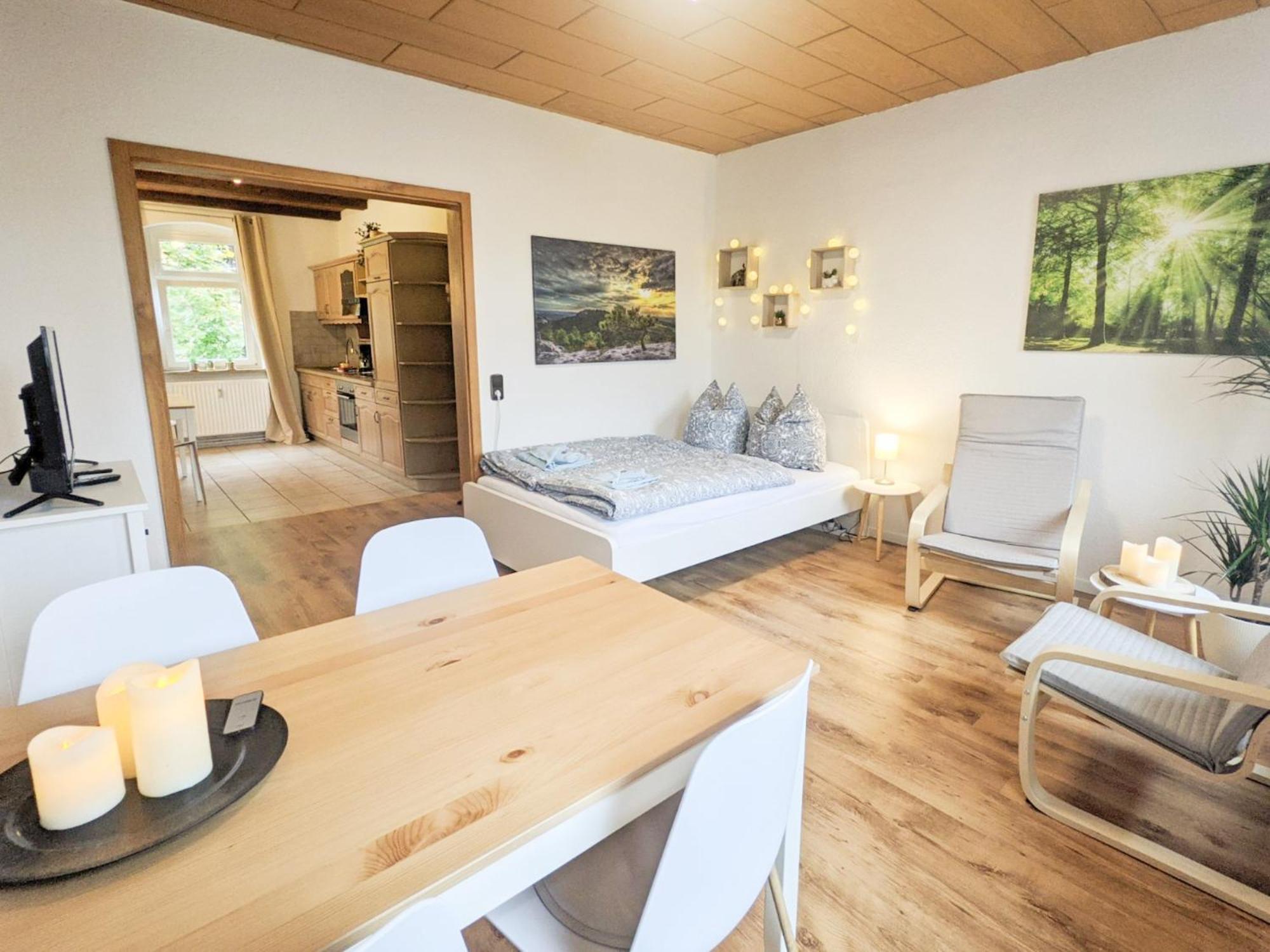 R3 - Urlaubsmagie - Helle Wohnung Mit Garten & Pool Rathmannsdorf Exterior photo