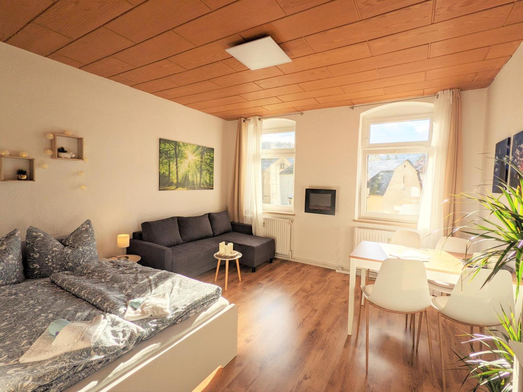 R3 - Urlaubsmagie - Helle Wohnung Mit Garten & Pool Rathmannsdorf Exterior photo